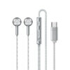 Metal In-Ear Noise-Cancelling Wired Headphones - 图片 2